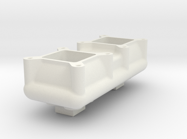 Tunnel Ram Top Deck "TallBoy". in White Natural Versatile Plastic