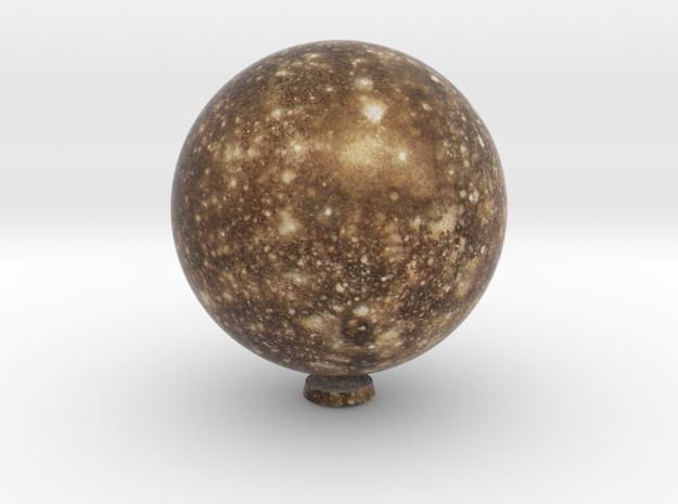 Callisto 1:100 million in Natural Full Color Sandstone