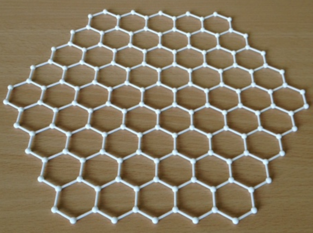 honeycomb lattice in White Natural Versatile Plastic