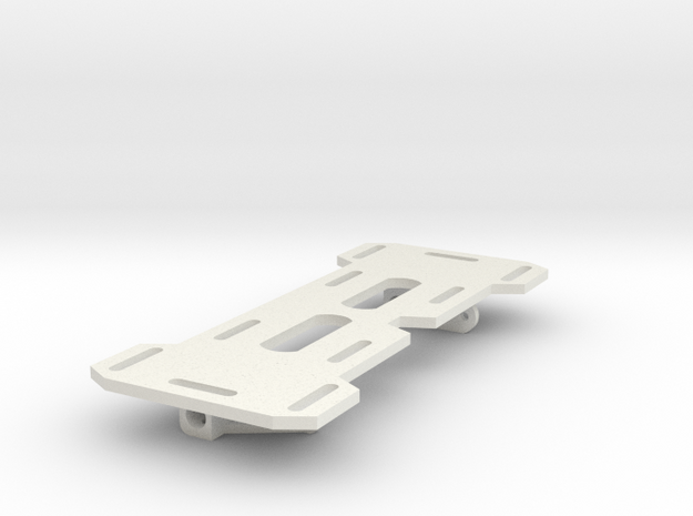 HPI Venture LCG Battery tray Rev1 in White Natural Versatile Plastic