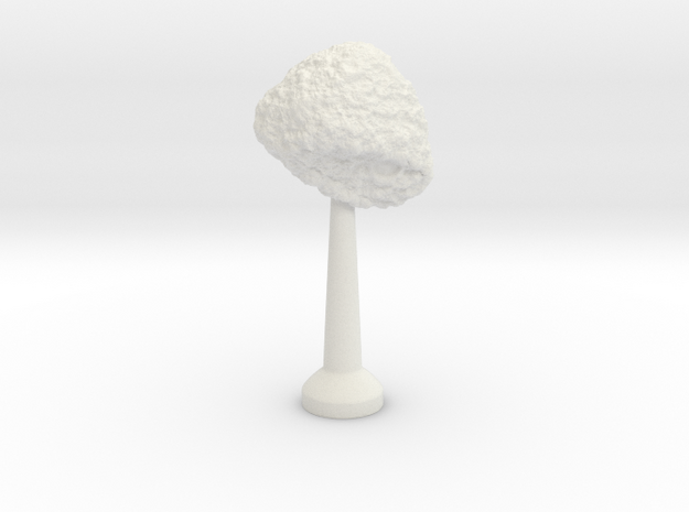 Single Stand 20mm Asteroid 3 in White Natural Versatile Plastic