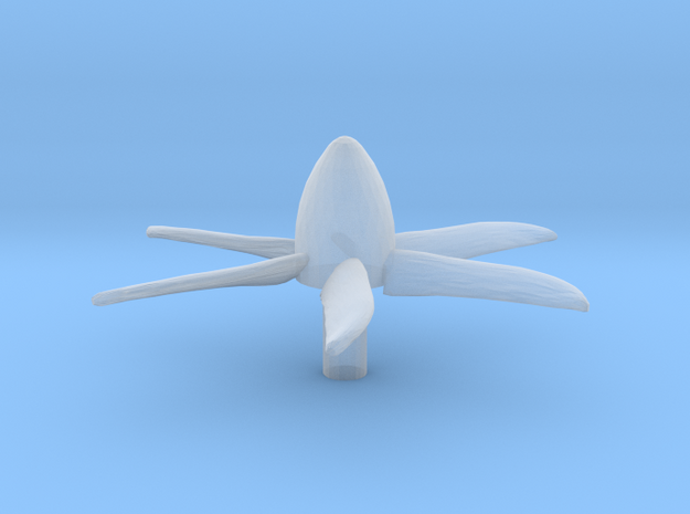 Propellers-200Scale-5-DowtyR391-fat in Tan Fine Detail Plastic