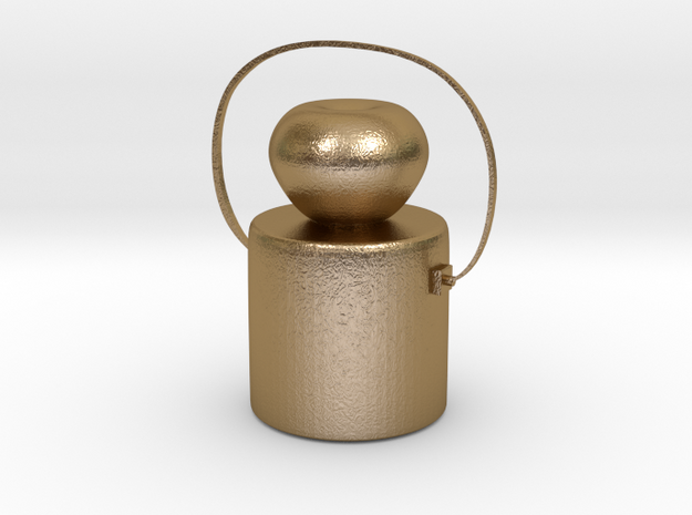 CHUAN'S Children Kettle in Polished Gold Steel
