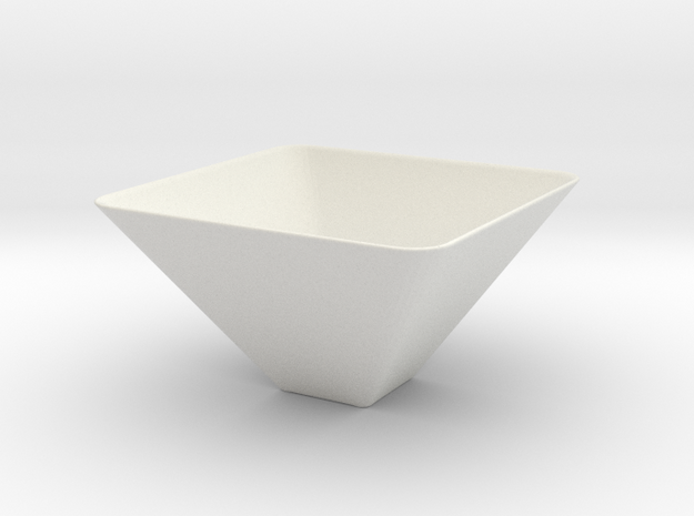 Vase Mod 003 in White Natural Versatile Plastic