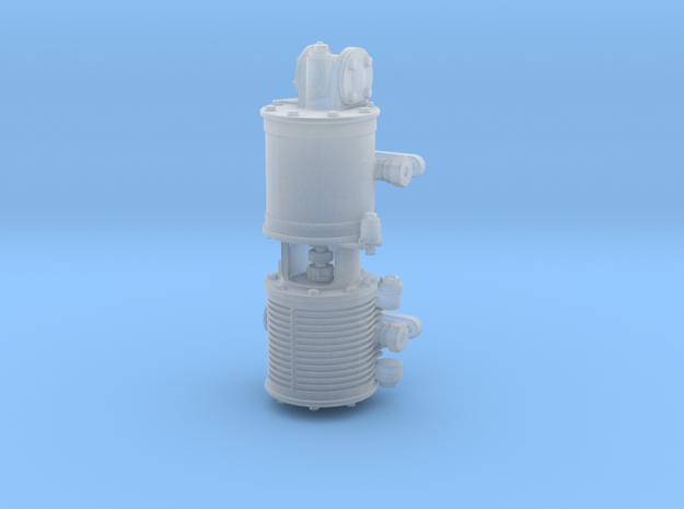 1:16 Scale Westinghouse 9.5'' Air Pump in Tan Fine Detail Plastic