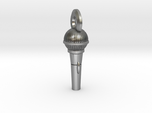 Microphone in Natural Silver