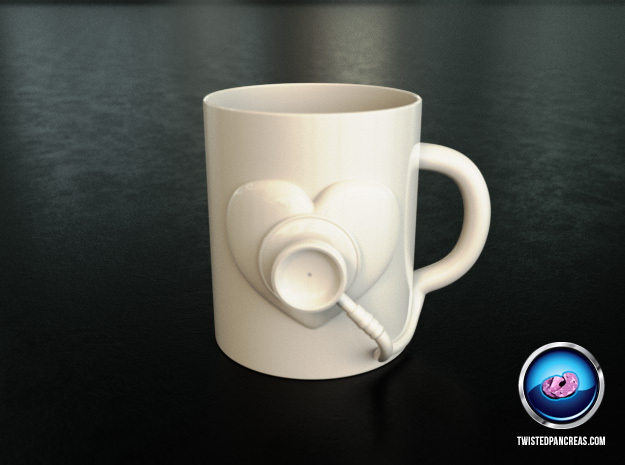 Coffee Mug - Healthcare in White Natural Versatile Plastic