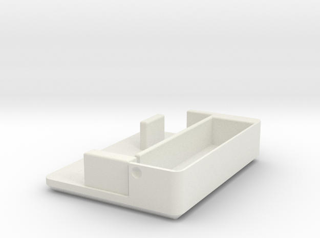 30mm Load Plate in White Natural Versatile Plastic
