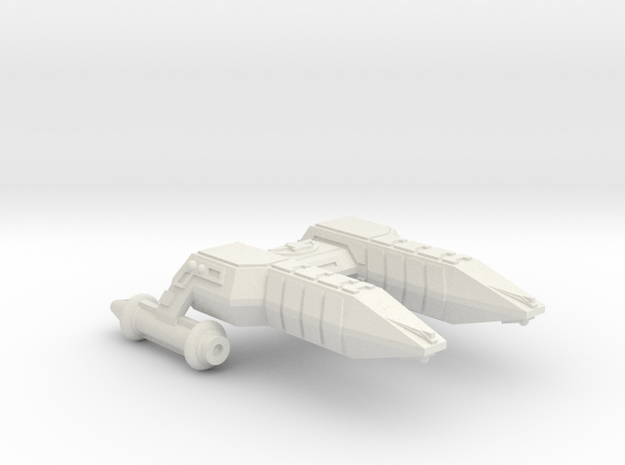 3788 Scale Lyran Refitted Cheetah Frigate (FF) CVN in White Natural Versatile Plastic