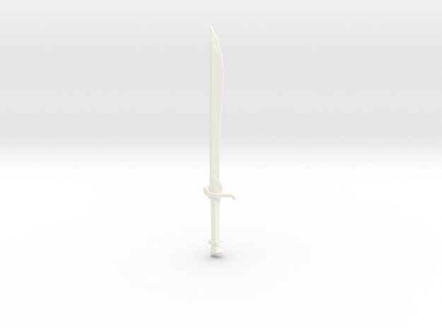 elf sword 2 in White Processed Versatile Plastic