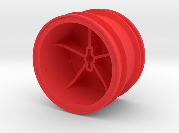 losi jrx pro rear wheel in Red Processed Versatile Plastic
