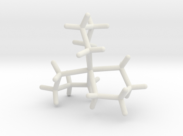 #18 D3 tris(ethylenediamine)-cobalt in White Natural Versatile Plastic