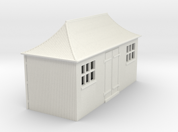 z-87-gwr-pagoda-shed-1 in White Natural Versatile Plastic