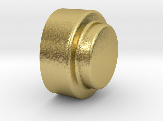 lateral brass pin for vintage flashes in Natural Brass