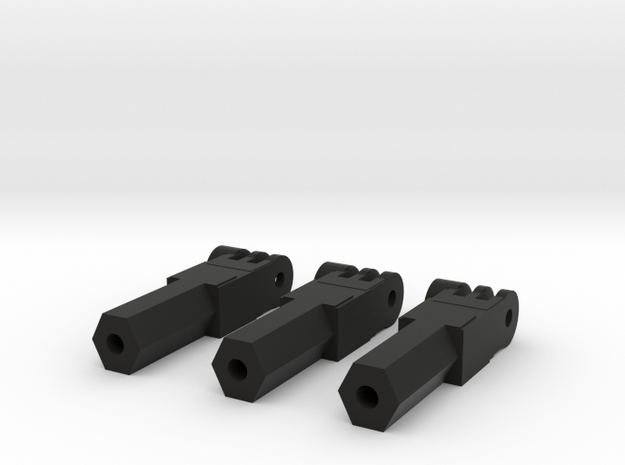 3-Tall-GoPro-Fusion-Tripod-Mount-1_4-20-screw-thre in Black Natural Versatile Plastic