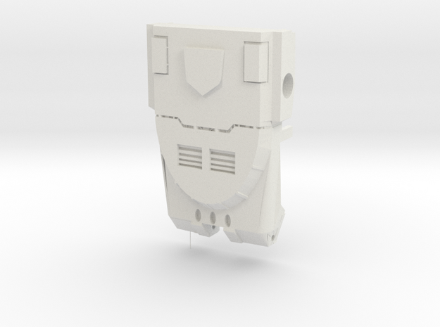 Ko Os Warbotron Chest  in White Natural Versatile Plastic