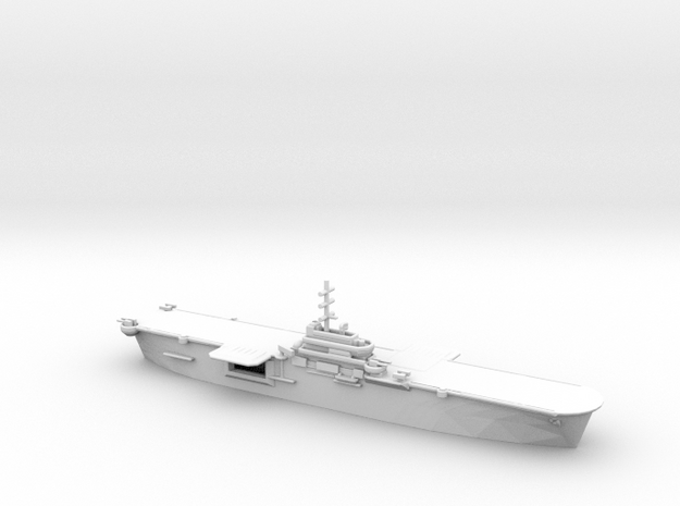  1/1800 Scale Iwo Jima-class LPH 1980 in Tan Fine Detail Plastic