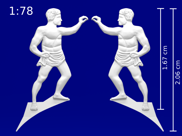 1:78 HMS Victory Stern Figurines