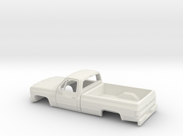 1/32 1979 Chevy CK Series Reg Cab Shell in White Natural Versatile Plastic