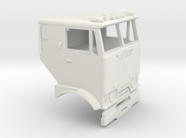 1/50 GMC Crackerbox Cab in White Natural Versatile Plastic
