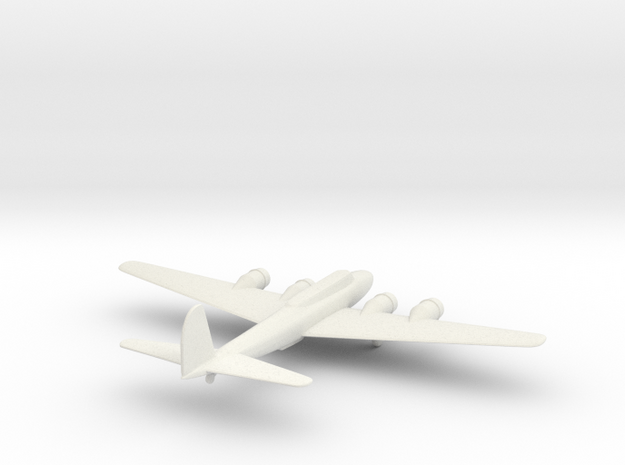 B17 WITH LANDING GEAR in White Natural Versatile Plastic