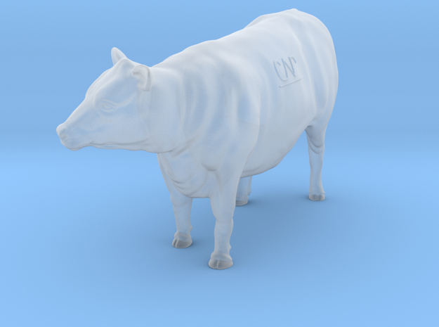 1/32 Yearling Heifer 05 in Smooth Fine Detail Plastic