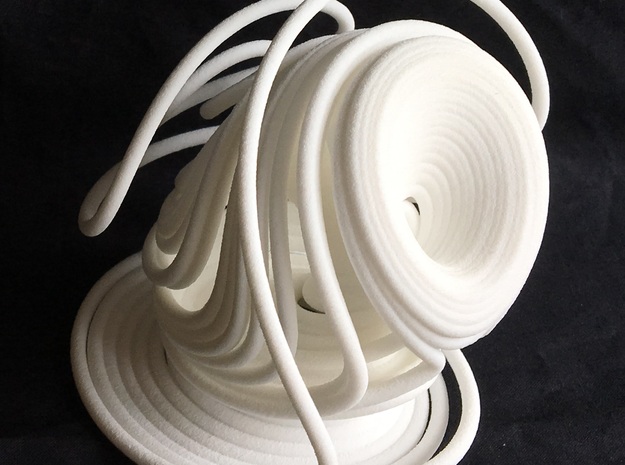 Dequan Li Chaotic Attractor in White Natural Versatile Plastic