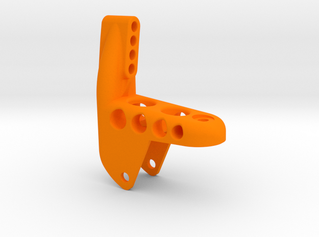 AR60 Rear Truss with Diff on Right Side in Orange Processed Versatile Plastic