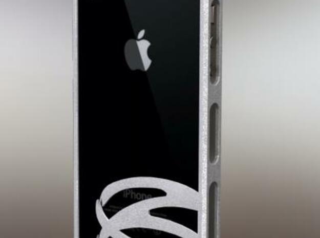 eiraSYS iPhone 4, 4S Bumper - Customizable in White Processed Versatile Plastic