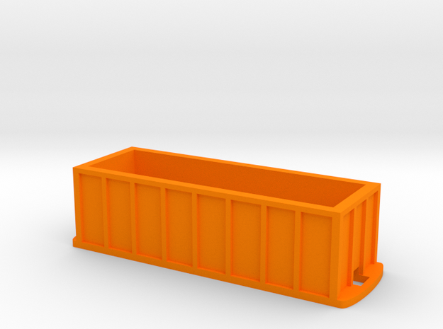Ortner Aggregate Car in Orange Processed Versatile Plastic
