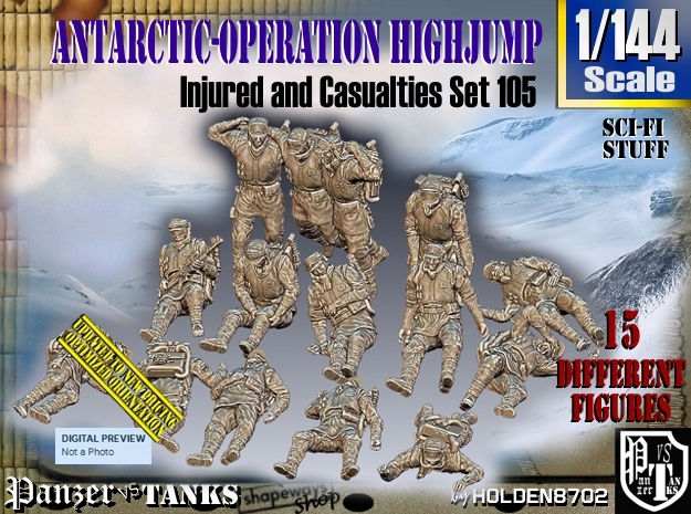 1/144 Antarctic Troops Set105