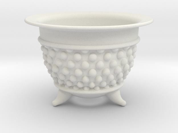 Spotted Neo Pot 2.5in.  in White Natural Versatile Plastic