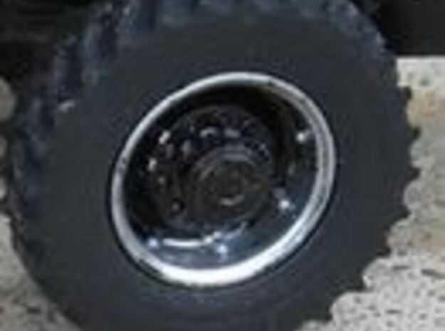 30 Inch FWA Wheel And Tire in Tan Fine Detail Plastic