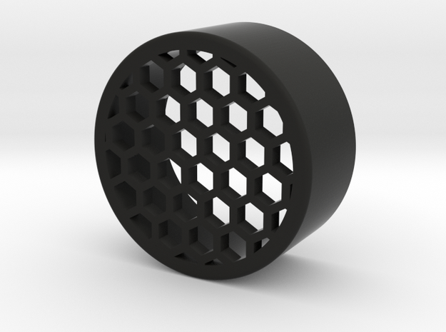 38mm honeycomb one piece in Black Natural Versatile Plastic