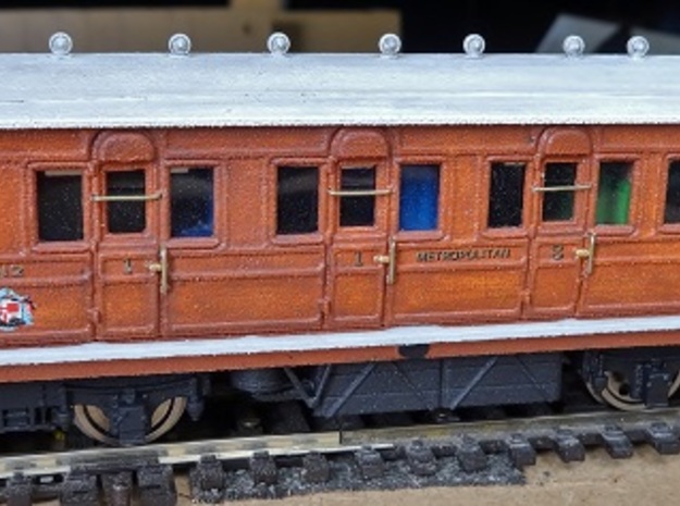 Metropolitan Railway (Composite body) 412, OO in Smooth Fine Detail Plastic