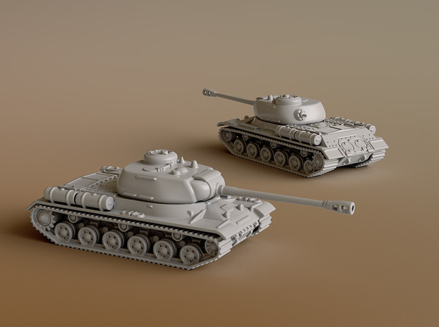 IS-2 Heavy Tank Scale: 1:144 in Tan Fine Detail Plastic