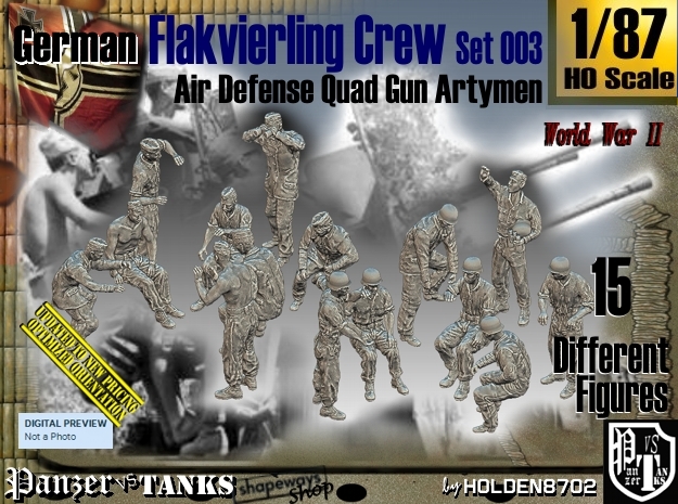 1/87 German Flak Crew Set 003