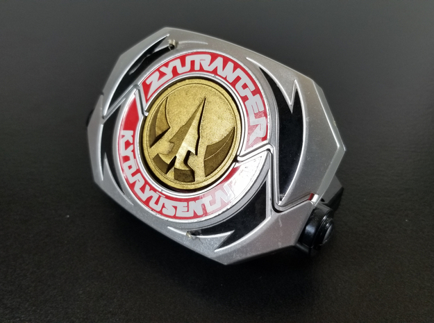 '93 Power Morpher Lord Drakkon Coin in Polished Bronze Steel