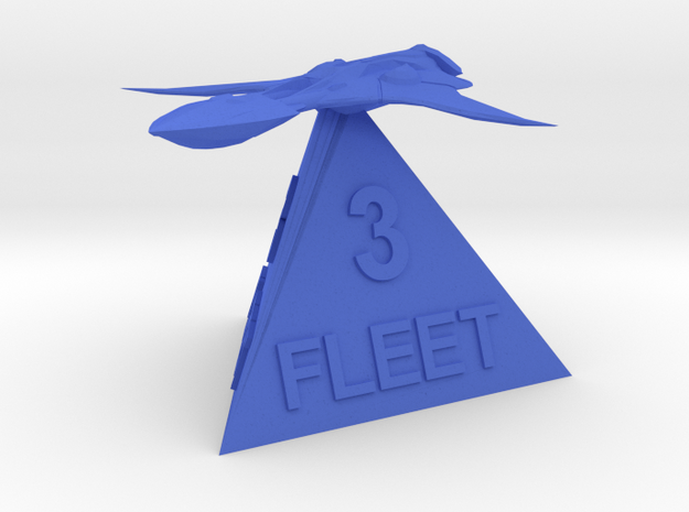 Xindi Fleet 3 in Blue Processed Versatile Plastic