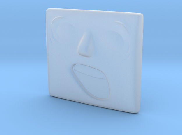 Surprised Face in Smoothest Fine Detail Plastic