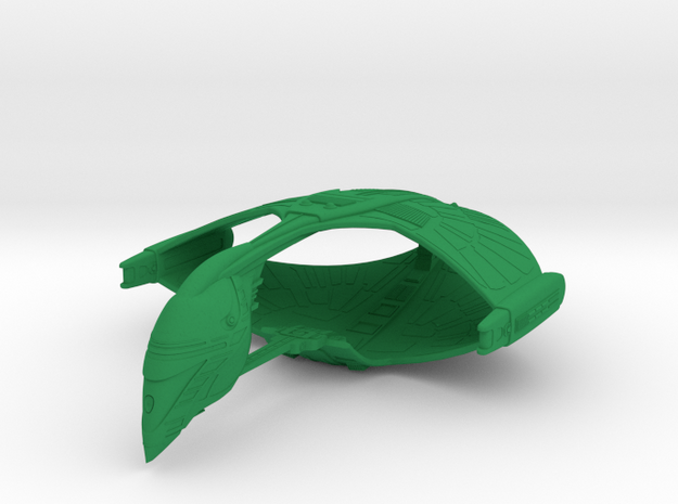 Romulan Star Empire - Warbird in Green Processed Versatile Plastic