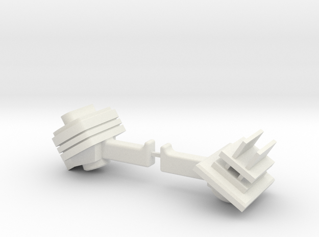 ROM Weapons in White Natural Versatile Plastic