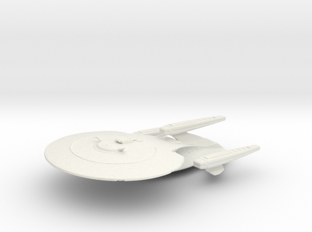Yamato Class (larger) in White Natural Versatile Plastic