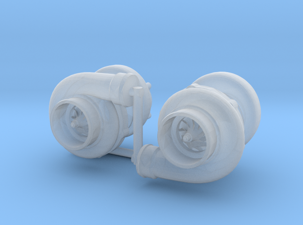 1/24 small turbo in Tan Fine Detail Plastic
