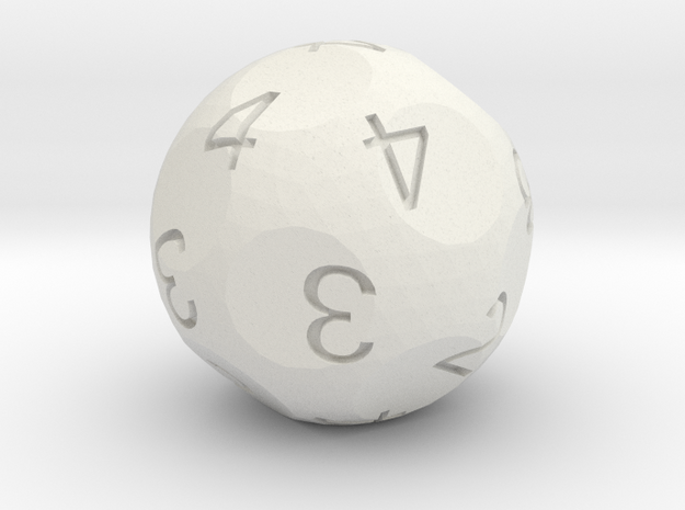 2d4 (then pick the highest) in White Natural Versatile Plastic