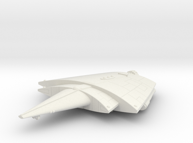 3788 Scale Hiver Dreadnought (DN) MGL in White Natural Versatile Plastic