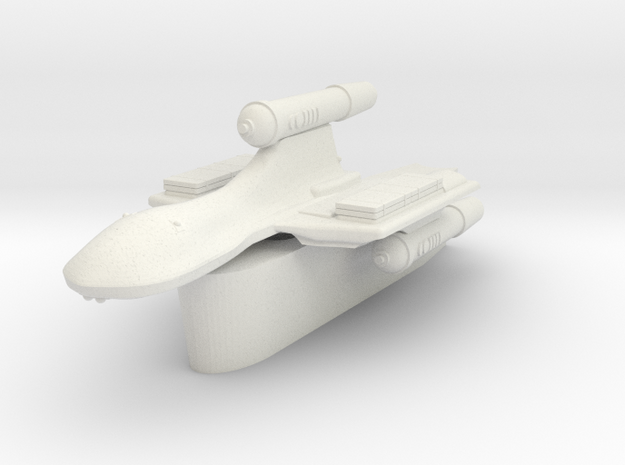 3125 Scale Romulan SparrowHawk-T 1-Pod Transport in White Natural Versatile Plastic