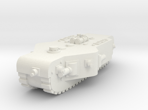 K-Wagen Super Heavy Tank (Germany) in White Natural Versatile Plastic