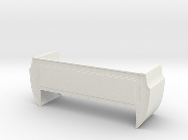 Bed Extension -13.9 In. Wheelbase for RC4WD Blazer in White Natural Versatile Plastic