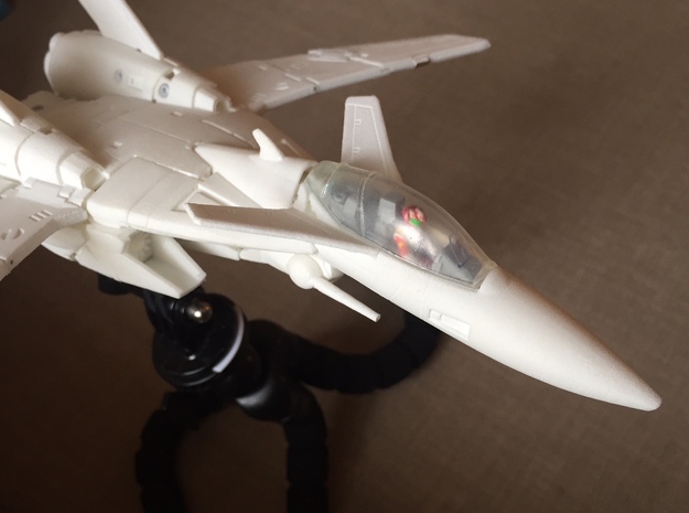 High detail canopy for VF-9 (not recommended) in Tan Fine Detail Plastic